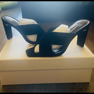 Charles David Suede Sandals (new)